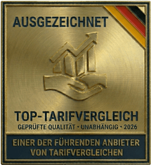 Ausgezeichnet: Top-Tarifvergleich
